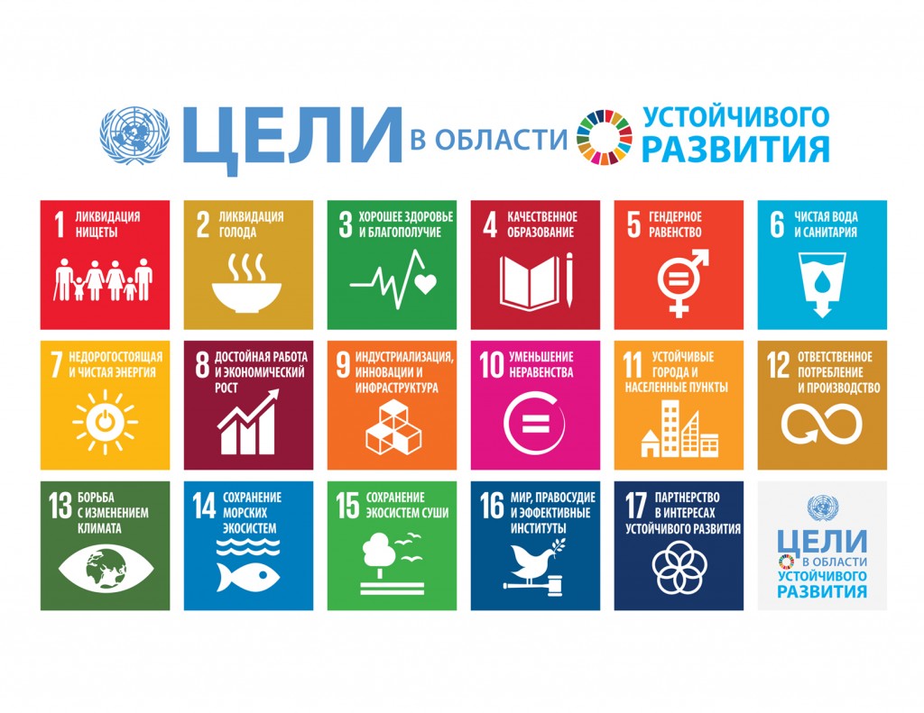 Ось ці цілі:   Виходить, що світ ставить перед собою 17 цілей, але більшість з них ще довго будуть далекі від пріоритету в Україні