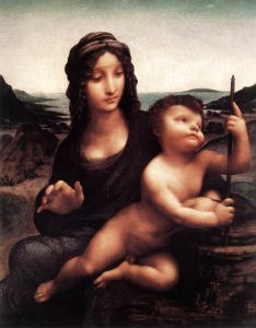 Відома інша картина, в створенні якої брав участь художник, - це «Мадонна з веретеном» з колекції герцога Бакклі, що нині перебуває на тимчасову експозицію в Національній галереї Шотландії в Единбурзі