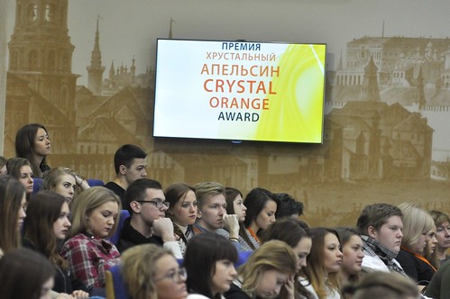18 жовтня 2017 року Актовій залі Громадської палати РФ пройшла церемонія нагородження переможців XVII всеросійського конкурсу студентських робіт в галузі суспільних зв'язків, реклами і медійних технологій «Кришталевий апельсин»
