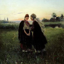 Відвідування бідних, 1874, ГТГ